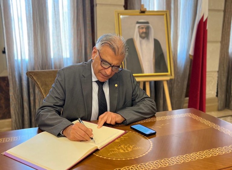 الصايغ عزّى باسم الكتائب بالأمير حمد: ممتنّون للمواقف الأخوية التي وقفتها قطر إلى جانب لبنان في أحلك الظروف